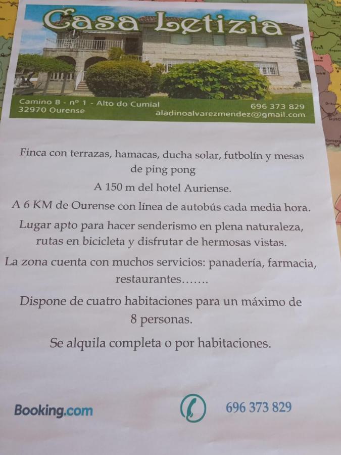 Casa Telizia Guest House Ourense Ngoại thất bức ảnh